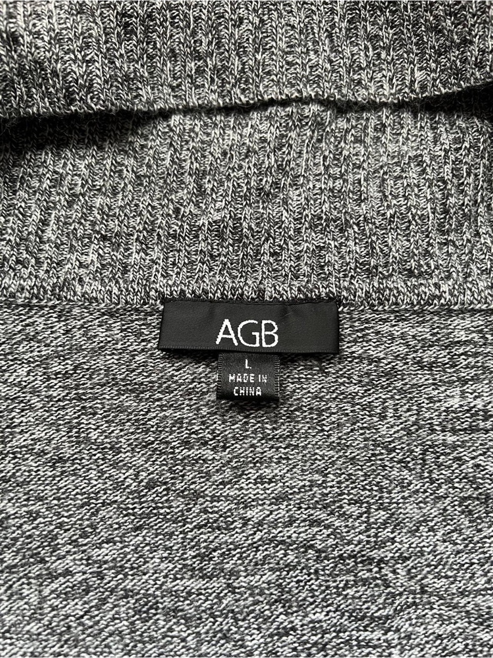 AGB Women’s Heather Gray Crewneck Sweater